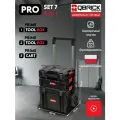 Набор ящиков для инструментов QBRICK SYSTEM Pro Set 7 2.0 Plus большой на колесах