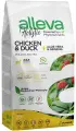 ALLEVA HOLISTIC ADULT DOG MEDIUM CHICKEN & DUCK беззерновой для взрослых собак средних пород с курицей, уткой, алоэ вера и женьшенем (2 кг)