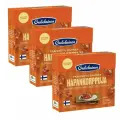 Oululainen Hapankorppuja ржаные хлебцы с жареным перцем 3x200 г, (из Финляндии)