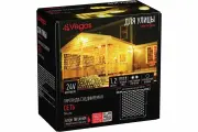 Электрогирлянда-конструктор Vegas Сеть, 144 LED ламп, 1,2 x 1,5 м, теплый свет
