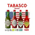 Соус Tabasco MIX 4 вида по 60 мл (красный, зеленый, хабанеро, чипотле)