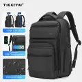 Tigernu Пожизненная гарантия противокражный мужской рюкзак модный USB зарядное устройство Mochila 15,6-дюймовый рюкзак для ноутбука дорожная повседневная школьная сумка для колледжа, Black grey, Унисекс