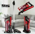 Мощный пылесос аккумуляторный с турбощеткой и LED подсветкой DSP KD2063