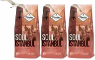 Кофе молотый Poetti (ex-PAULIG) Soul of Istanbul с нотками сухофруктов и тёмного шоколада, натуральный, жареный 200 гр. х 3 шт.