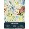 Мебельная ткань с рисунком Тропики, микровелюр Floristic 122. Отрез 1м*140см.