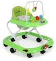 Ходунки Alis Весело шагать С, 8 силиконовых колес, музыка, игрушки, зеленый