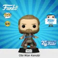 Фигурка Funko Star Wars Obi-Wan Kenobi 629 67584, виниловая, коллекционная, 9.5 см