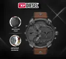 Наручные часы DIESEL Mr. Daddy 2.0, коричневый
