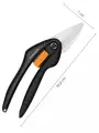 Ножницы универсальные для металла садовые SP28 FISKARS Single Step (1000571)