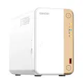 Сетевое хранилище Qnap Original NAS TS-262-4G 2-bay white-gold