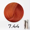 FarmaVita Life Color Plus Крем-краска для волос, 7.44 насыщенный медный блондин, 100 мл