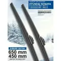 Зимние щетки стеклоочистителя для Hyundai Sonata 6, 7 пок. - дворники Соната зимние, комплект.