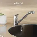 Смеситель для кухни Milardo Meal M06SB00M05 глянцевый хром, поворотный излив