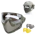 Тактическая маска WST Fast Helmet Mask черная, CP