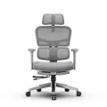 Кресло офисное Foxgear эргономичное NETZ модель X, серый