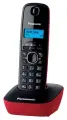 Радиотелефон Panasonic KX-TG1611RUR, DECT, 50 номеров, красный