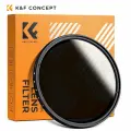 K&F CONCEPT ND2-ND400 регулируемый светофильтр для объектива