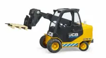 Машинка Bruder Погрузчик JCB с паллетой пластик (02512)