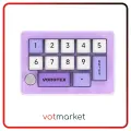 Механическая макро клавиатура VOROTEX K12 Long Hua Purple Switch, фиолетовый