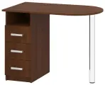 Стол письменный Колизей мебель СПК-3 орех ШхГхВ(1000х500х740)