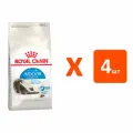 ROYAL CANIN INDOOR LONG HAIR для взрослых кошек живущих дома для вывода шерсти 2 кг х 4 шт
