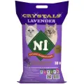 Наполнитель для кошачьего туалета N1 Crystals Lavender, силикагель, 30л