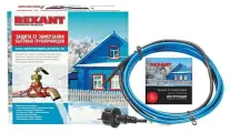 Rexant Обогрев труб 51-0616 Греющий саморегулирующийся кабель на трубу 15MSR-PB 2M 2м 30Вт