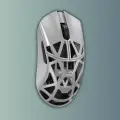 WLMOUSE BEAST X PRO, цвет: металлик, игровая мышь из магниевого сплава, Omron, PAW 3950 HS, вес 39 г.