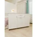 Комод с ящиками для вещей 133х36х87см Комод для одежды классический