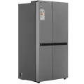 Холодильник Side by Side LG GC-B257KMHW серебристый, размораживание - No Frost