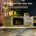 Камин под TV ELEMENT FLAME Kaiserslautern 1800 MAX электрокамин под ТВ с эффектом живого огня