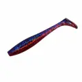 Виброхвосты Narval Choppy Tail 12см цвет 024 (Plum Boom) (4шт)