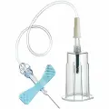 Игла-бабочка 23G 19см гол. с луер-адап/держ. VACUETTE Safety 450086V1 35шт/уп