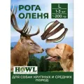 Рога северного оленя для собак больших пород (размер L, 17-20 см.) 200 гр. HOWL