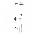 Душевая система Berges NARDIS 3R 71008 черная матовая