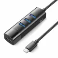 USB C/USB разветвитель 4 порта USB3.0, 150cm - Тип C