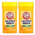 Arm & Hammer, твердый дезодорант-антиперспирант UltraMax, свежий, 2 упаковки по 73 г