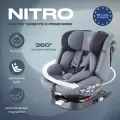 Автокресло Rant NITRO isofix Grey/Black