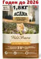 Acana Wild Prairie Cat 75% беззерновой сухой корм для кошек, цыпленок, индейка, сельдь и радужная форель 1,8 кг