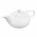 Заварочный чайник Wilmax England, с фильтром, фарфор, 0.45 л, белый