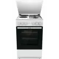 Плита Gorenje GK5A12WG, комбинированная, эмалированная, белая