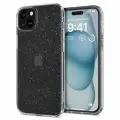 Чехол Spigen на Apple iPhone 15 (ACS06788) Liquid Crystal Glitter / Спиген чехол для Айфон 15 силиконовый, противоударный, с защитой камеры, затемненный