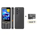 UNIWA HOPE XS24 4G сенсорный экран клавиатура телефон Android 8,1 Dual SIM 3,5 дюйма 2 ГБ + 16 ГБ 2500 мАч мобильный телефон WhatsApp телефон полутач Russian keyboard, Черный, black