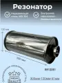 Резонатор нержавеющий полированный 120-300-51