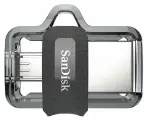 USB Flash накопитель 128GB SanDisk Ultra Dual Drive m3.0 (SDDD3-128G-G46) USB 3.0 + microUSB (OTG) Черный