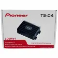 Усилитель автомобильный для Android магнитолы Pioneer TS-D4 четырехканальный 4x100W