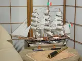 Модель корабля Amerigo Vespucci