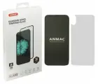 Защитное стекло + пленка на заднюю крышку Anmac для iPhone X/XS/11 Pro Full Cover Black