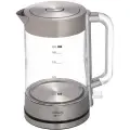 Чайник электрический Timberk T-EK27G04, стекло, 2200Вт, 2л, белый