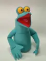 Перчаточная кукла для кукольного театра, Лягушонок с желтыми глазами